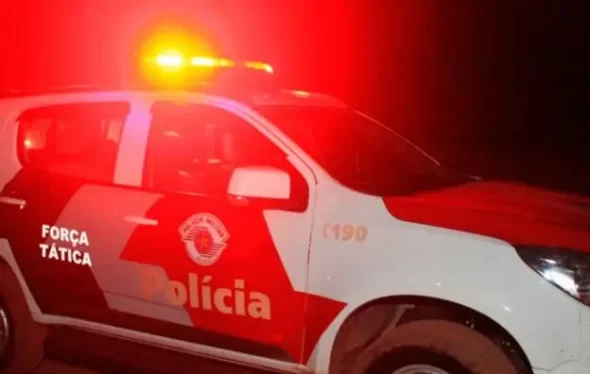 Preso em flagrante suspeito que assaltou motorista de aplicativo na Avenida Cesar Moranza, no Jardim João Paulo II, em Sumaré.